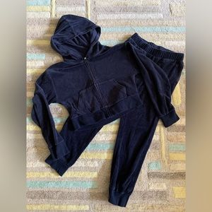 Gap Kids velour track suit, sz 12